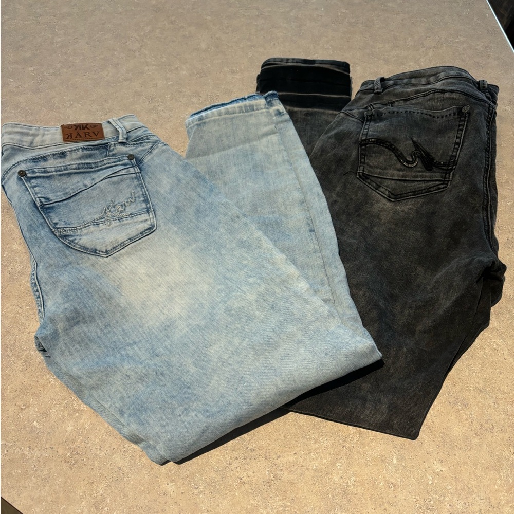 2 pair lot Karv jeans